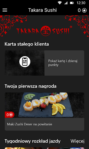 Takara Sushi Screen 2