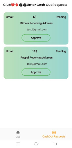 Admin App Screen 3