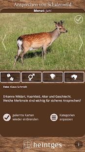 Heintges Jagd-APP - Ansprechen Screenshot