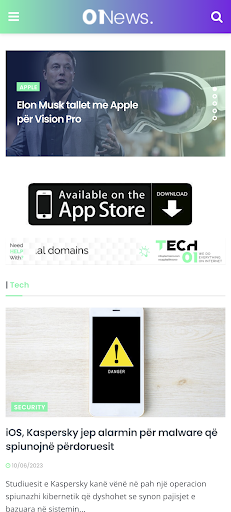 Android application Zero1.al screenshort