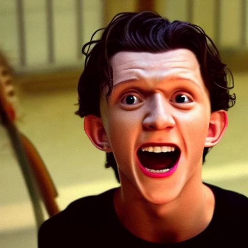 Tom Holland in Backrooms Game logo