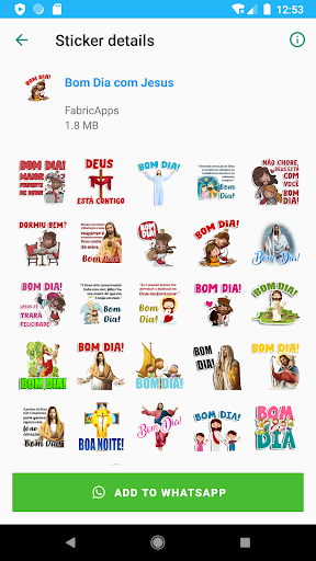 Download Figurinhas de Bom Dia com Jesus Free for Android - Figurinhas de Bom  Dia com Jesus APK Download 