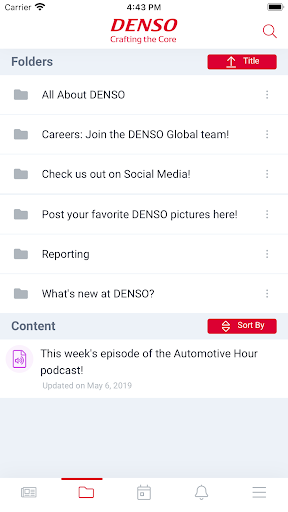 DENSO Associate App Screen 3