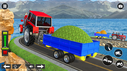Android application Indian Tractor Farming Games3d screenshort