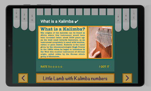 Kalimba App With Songs Numbers 555 APK + Mod (Unlimited money) إلى عن على ذكري المظهر