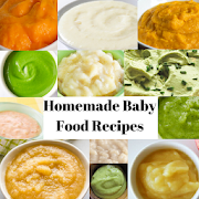 HOMEMADE BABY FOOD RECIPES - 4 MONTHS OLD AND UP  Icon