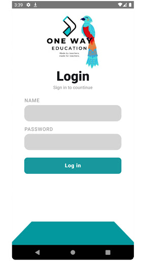 Android application 1WayMessaging screenshort