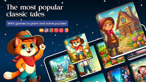 Android application Classic Fairy Tales game screenshort