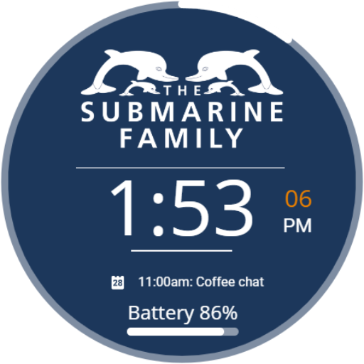 5W031 The Submarine Family Logo
