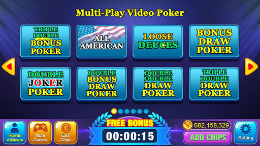 Video Poker Games - Multi Hand Video Poker Free 1.8.5 screenshots 2