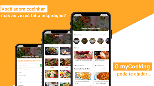Android application myCooking: Gerador de Receitas screenshort