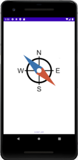 Android application Boussole 4 screenshort