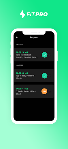 Screenshot of FitPro - Your Personal Trainer