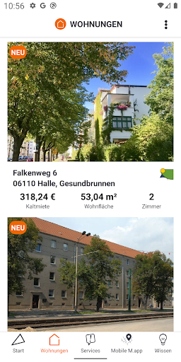 Mein HALLE Zuhause Screen 2