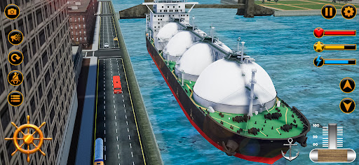 Cargo Ship Simulator City 3D Screen 3