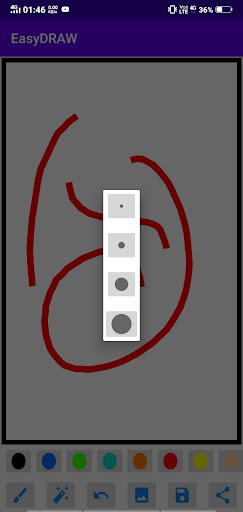 Android application EasyDRAW screenshort