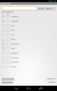 Holiday Checklist(圖1)-速報App