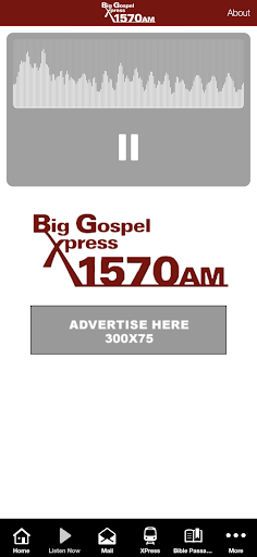 WBGX 1570 Screen 2