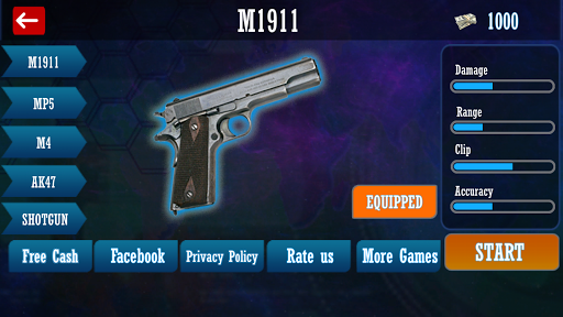 Android application Bottle Shoot Games screenshort