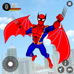 Cover Image of Tải xuống Spider Rope Hero: Flying Superhero Robot Games 1.0.19 APK