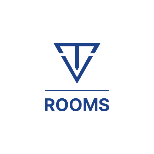 TR Rooms logo