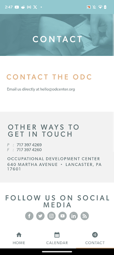 My ODC Screen 3