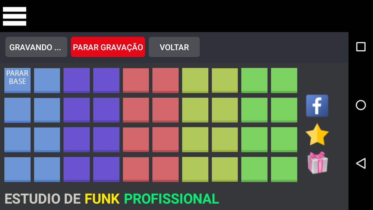 Android application Studio Professional FUNK screenshort