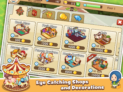 Download Happy Mall Story 2.3.1(Unlimited Coins) Free For Android 9