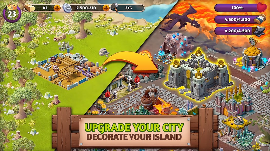 Fantasy Island Sim: Fun Forest Adventure 2.16.2 APK + Mod (Unlimited money) untuk android