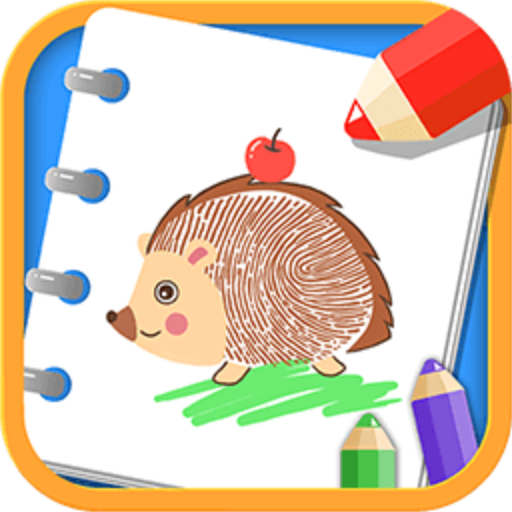 Creative fingerprint drawing