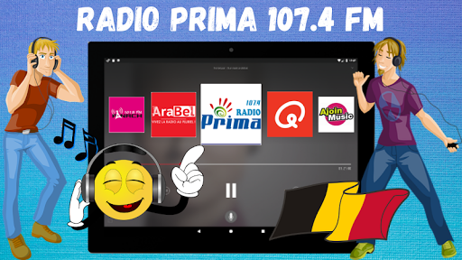 Radio Prima 107.4 Fm with Radio App Belgium Online