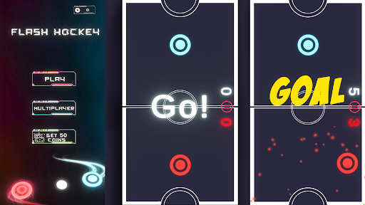 Android application Flash Hockey screenshort