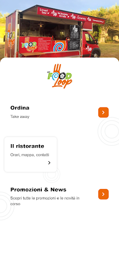Android application Food Loop screenshort