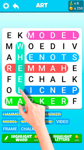 Word Search Screen 2