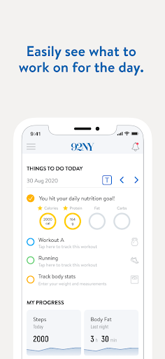 Screenshot of 92NY