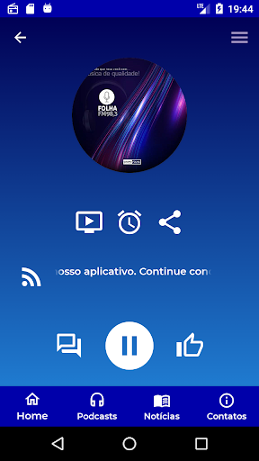 Vista previa de la aplicación