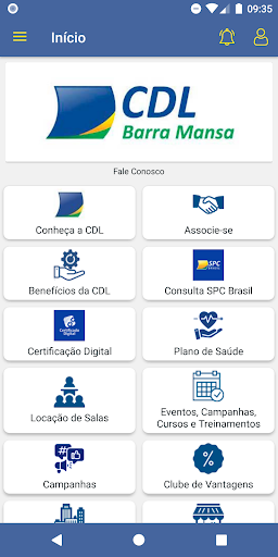 Android application CDL Barra Mansa screenshort