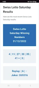 Swiss on sale lotto results