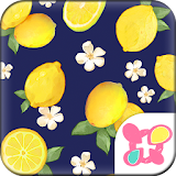 Summer Theme-Citrus Navy- icon