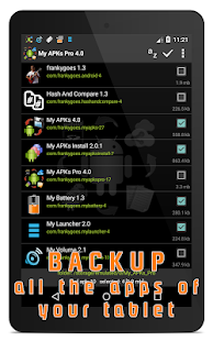 My APKs Pro - backup manage apps apk advanced Capture d'écran