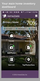 HomeZada Mobile Screenshot