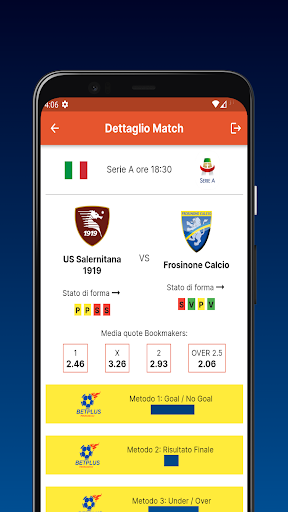 BetPlus Pronostici Calcio