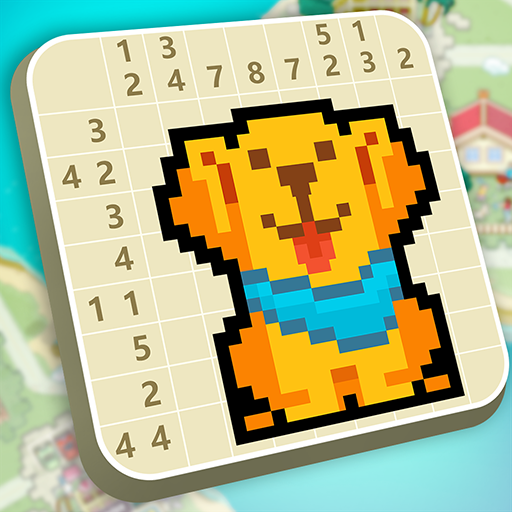 Pixel Cross - Nonogram Puzzle Logo