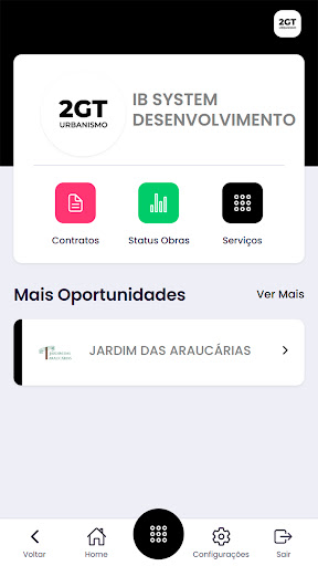 2GT Urbanismo Área do Cliente Screen 2