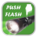 Push Flashlight Brightest icon