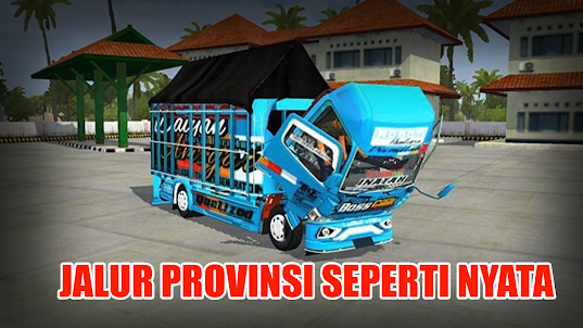 Indonesian Cargo Truck 3D
