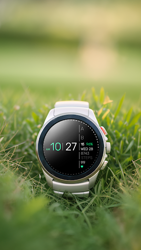 Digital Minimal Watchface VS75 Screen 3
