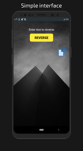 Reverse text Screen 3