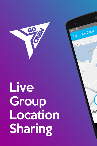 Android application GoCrew - Group Location Share screenshort