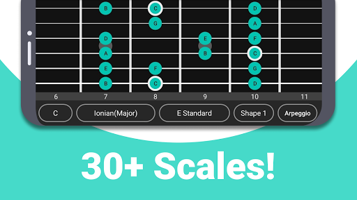 Android application Guitar Scales & Arpeggio Chord screenshort